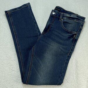 Silver Jeans Co Boys Size 14 Blue Denim Adjustable Waist 30x27